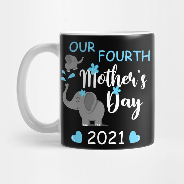 Our Fourth Mother's Day Shirt 4th For Mom & Baby Matching by peskybeater